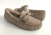 UGG DAKOTA BLING BOW BEACHWOOD SHEARLING LINED MOCCASIN SHOE US 7 / EU 38 / UK 5