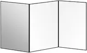 BWOFJGWH Light Reflector Professional A4 Efficient Silver White Folding Box -Diffusion Board Photography Cardboard