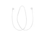 Silicone Anti Lost Rope Earphones Strap ic for Airpods Wireless Headphone Earbuds Neck String 70cm/27.56in - White