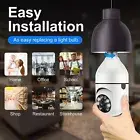 1080P Full HD Wireless WiFi E27 Light Bulb Camera Home School Security IP Camera