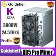 New Released Goldshell KD5 Pro KDA Kadena Miner Hashrate 24.5T/s 3000W in Stock