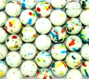 Speckled Mini Jawbreakers Candy 2 LBs Bulk Vending Machine Candies