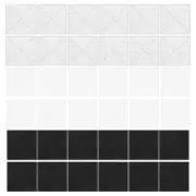 12PCS Acoustics Foam Wall Tiles Soundproof Foam Panel Square Wall Panels