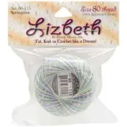 Lizbeth Cordonnet Cotton Size 80 Springtime