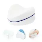Leg Knee Support Pillow, Orthopedic Memory Foam Wedge Contour Pillow for Thighs,