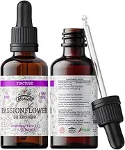 Passionflower Tincture, Organic Passionflower Extract, Passionflower Drops (Passiflora Incarnata) Dried Herbs
