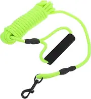 Nylon Dog Leash with Padded Handle Heavy Duty Pet Walking Leash for Secure Training Extra Long Durable Nylon Material Includes Built Waste Bag Dispenser for Outdoor Adventures