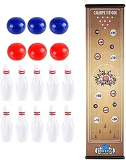 Generic Interactive Parent Child Curling and Bowling Game Fun Board Activity for Families
