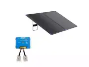 Kings 200W Folding Solar Panel Up to 16.67A at 12V+MPPT Solar Regulator
