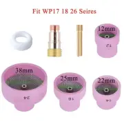 Premium Grade For WP171826 TIG Wel ding Torch Gas Lens Cup Kit 7Pcs