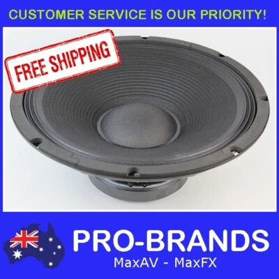 15" 400WRMS 4 Ohms PA DJ Speaker Subwoofer Sub Driver 15 Inch Quality Driver