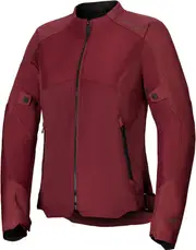 Alpinestars Stella C-1 Air, textile jacket women , color: Dark Red , size: S