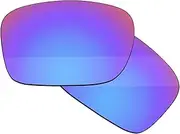 [Boldbright] Replacement Lenses Compatible with Oakley Ten OO9128 Sunglasses - Cobalt Rose