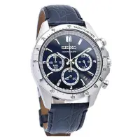 在飛比找Yahoo!奇摩拍賣優惠-SEIKO 精工 CHRONOGRAPH 三眼 計時 石英錶