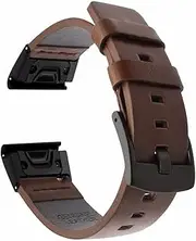 [AEHON] Leather 26 22 20mm Quick Release Watchband Wristband For Garmin Fenix 7 7X 7S 5S 5 5X Plus 6S 6 6X Pro Smart Watch Easyfit Bands