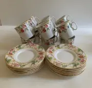 Mikasa Set of 12 Cups and Saucers