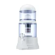 8 Stages Water Filter 16L Filtration Dispenser Countertop Home Office Mineral Carbon Ceramic Purifier System