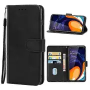 For Samsung Galaxy A60 / M40 Leather Phone Case