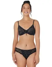 [Bendon] Yvette Underwire Bra in Black