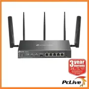 TP-Link ER706W-4G V2 Omada 4G+ Cat6 Gigabit VPN Router Dual Band WiFi 6 AX3000