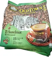 3 in 1 OLDTOWN WHITE COFFEE hazelnut flavoured ( 15 sticks x 35g )