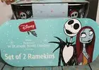 DISNEY Set of 2 Halloween Nightmare Before Christmas Jack Skellington Ramekins