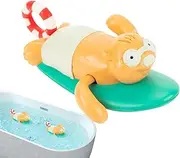 Wind up Swimming Bath Toys - Shower Toys for Kids - Pull String Sensory Water Play Animals for 0 3 Years Old Toddler Pool Beach Trips Shower Learning