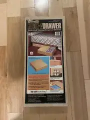 VINTAGE Hirsh Hide A Drawer - Under-Bed Storage Drawer On Wheels NOS