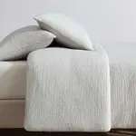 Calvin Klein Washed Texture Cotton Jacquard Comforter Set, King