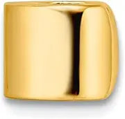 [JewelryWeb] 14k Gold Polished Ear Cuff 7.8x5.75mm Wide-Ear-Cuff for Women