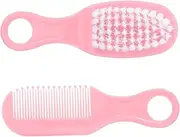 VICASKY Quality Material Massage Brush Set Newborn Infant Hair Brush Comb Kit Static-Free Combs for Baby's Grooming