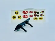 Hot Wheels Redline ( CHAPARRAL 2G GRAND PRIX )~YELLOW DECAL SET + BLACK WING