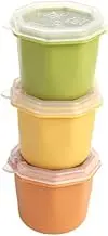 Creative Pressing ice Grid Household ice Making Mold, Homemade ice Hockey Polygonal Jelly Box, Fruit Scoop Frozen yogurt/469(Three Sets of Mixed Colors (Small Size))