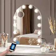 Vanity Makeup Mirror with Light 60 X 43Cm Hollywood Mirror Magnifying Mirror