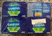 Tampax Super Absorbency Unscented, Easy Carry Purse Size 10 Count Ea - 8 Boxes