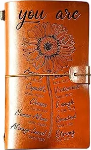 Christian Gifts for Women, Inspirational Gifts for Women, Refillable Writing Journal, Religious Gifts for Women, Christmas Birthday Gifts For Men, Women, Sister, Friends