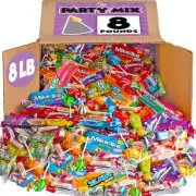 Big Bulk Candy - 8 Pounds - Individually Wrapped Candies - Big Bulk Candies -...