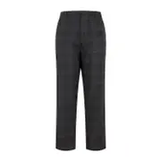 [Universal Works] Universal Works-Grey Charcoal Recycled Wool Military Chino-Uomo 30 UK