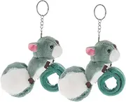 HONMEET Adorable Squirrel Snap Bracelets for Soft Comfortable Animal Slap Bands present for Birthdays Festivals Day
