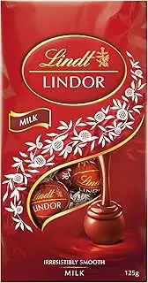 Lindt Lindor Milk Chocolate Truffles Bag 125g