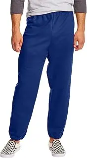 [Hanes] Men's EcoSmart Fleece Sweatpant, Light Steel, 2XL
