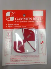 Gammon 6.5 feet Surveyor Plumb Line Reel