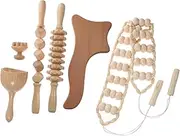 Wooden Massage Tools Set for Back Neck Shoulder Suitable for Women Men