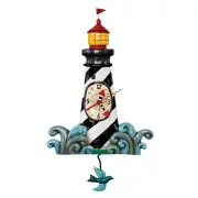 ALLEN DESIGN WALL CLOCK P1854 "AUGIE'S LIGHTHOUSE"