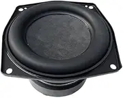 4 Inch Woofer Mid Range Speaker 40W 4Ohm Subwoofer Car Audio Mid Bass Long Stroke Loudspeaker Low Frequency Home Theater DIY (Size : 1 Piece)