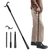 35.5 Inch Long Handled Shoe Horn - Dressing Stick Sock Remover Aid Helper - A...