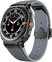 [AEHON] For Samsung Galaxy Watch Ultra Strap 47mm Accessories Fluororubber sport Bracelet For Galaxy Watch 7 Ultra WatchBands
