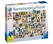750pc Ravensburger 99 Lovable Dogs Animals Family Jigsaw Puzzle Pieces Set