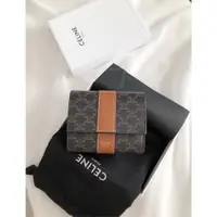 在飛比找蝦皮購物優惠-二手精品 CELINE TRIFOLD TRIOMPHE C