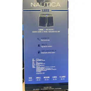 NAUTICA 男針織平口褲三入組 美國尺寸:S~XL-吉兒好市多COSTCO代購